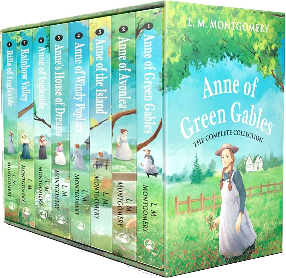 Anne of Green Gables The Complete Collection 8 Books Box Set By